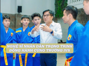 NGHỆ SĨ NHÂN DÂN TRỌNG TRINH ĐỒNG HÀNH CÙNG IVS.