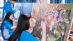 CLB MỸ THUẬT – TÌM TỐ CHẤT ĐẶC BIỆT CỦA HỌC SINH