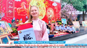 VỊ KHÁCH ĐẶC BIỆT TRẢI NGHIỆM NÉT ĐẸP VĂN HOÁ VIỆT TẠI IVS